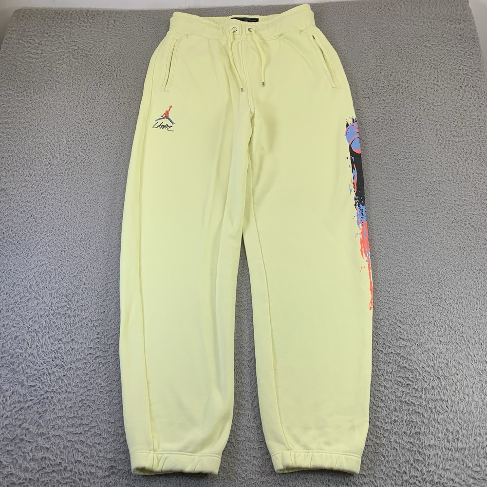 Air Jordan x Union LA Joggers Mens Medium‎ 30" Inseam Fleece Drawstring Pockets